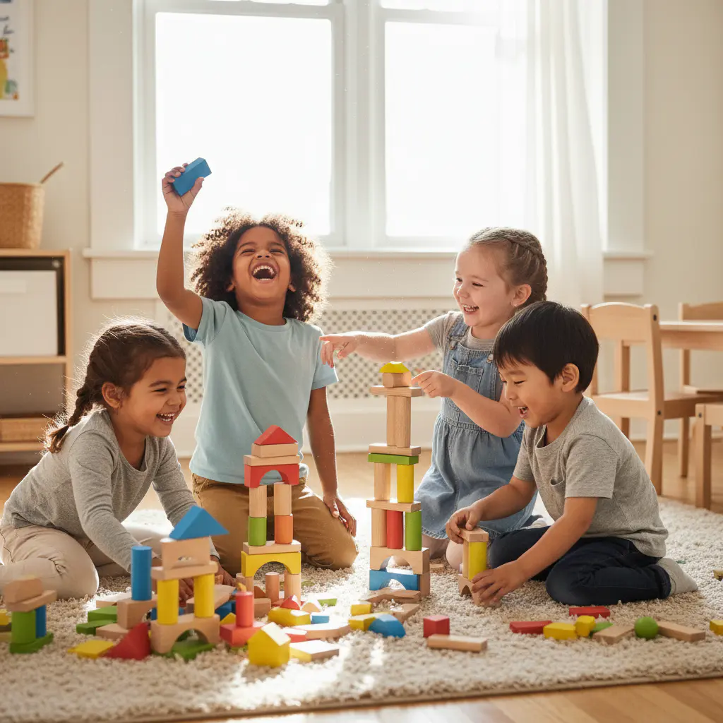 Kinder lernen gemeinsam
