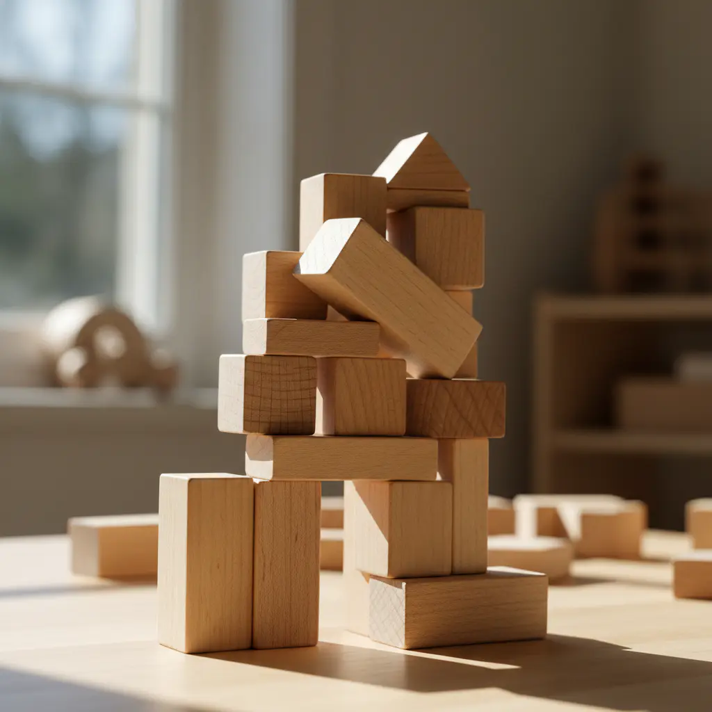 Holzbausteine